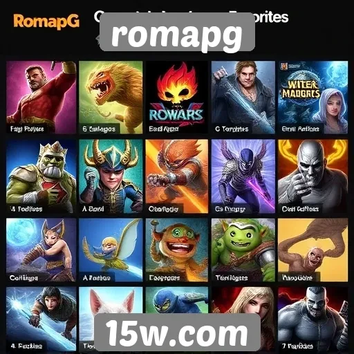 Análise dos jogos mais populares do romapg